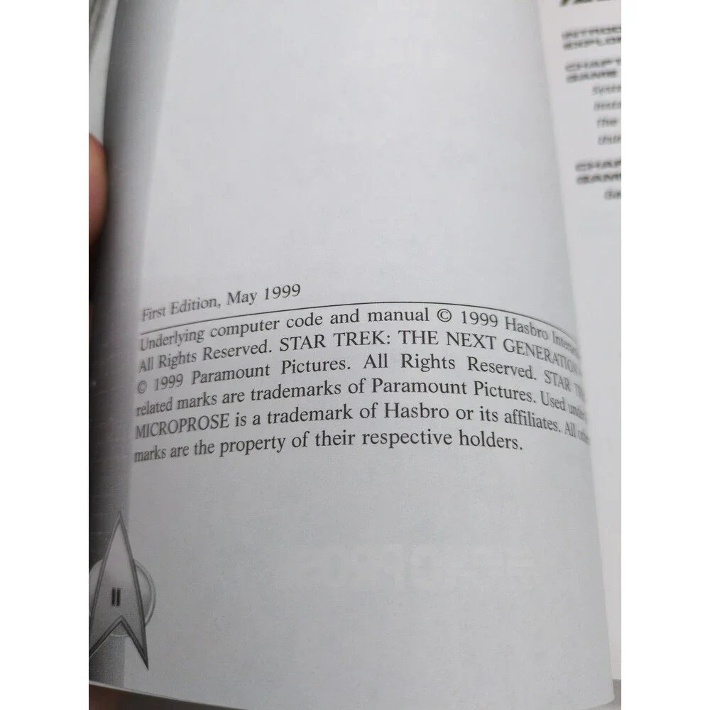 Star Trek Birth Of The Federation PC Game Strategy Guide Book